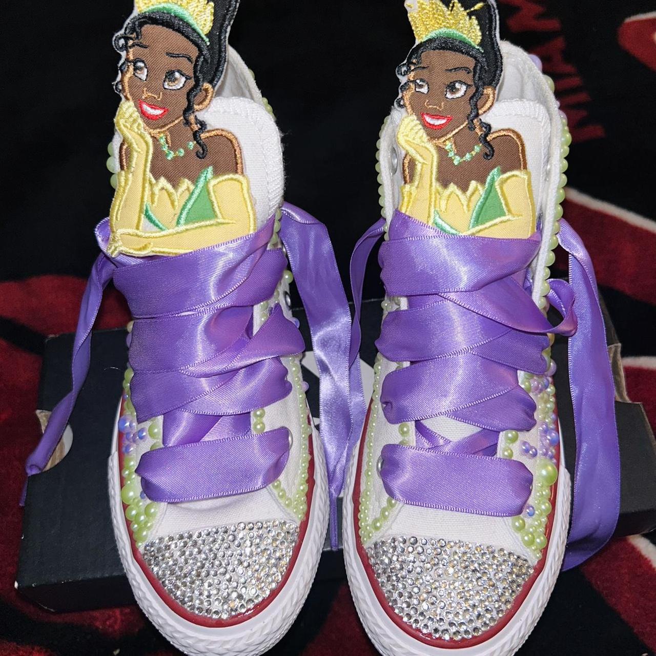 Converse Tiana Shoes Princess Tiana Black High Top Converse All