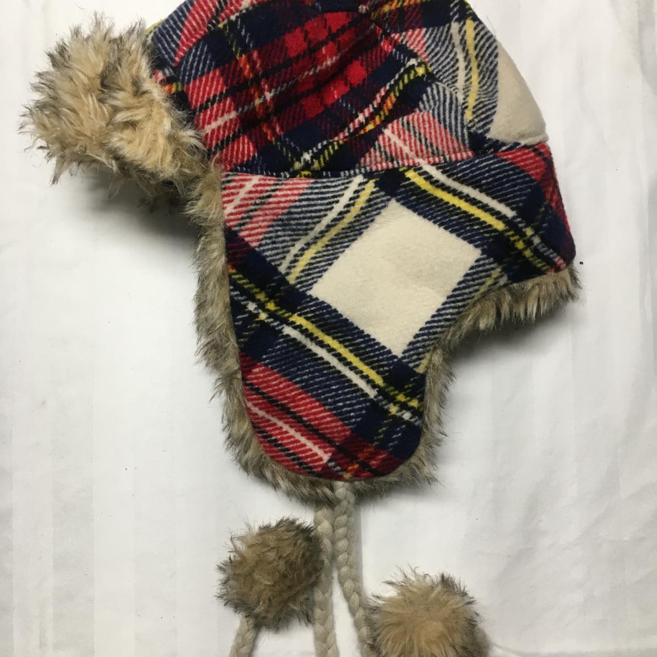 American Eagle Outfitters Trapper Hat GUC Red,... Depop