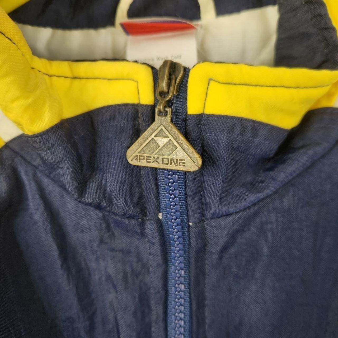 Source Unknown Men's Puffer Jacket - Blue/Purple … - image 5