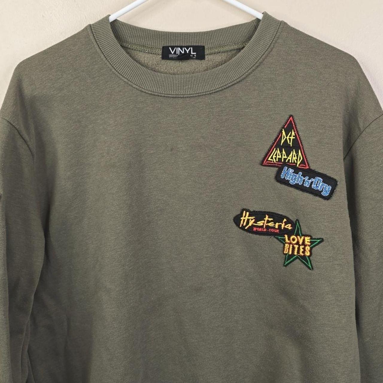 Source Unknown Men's Sweatshirt - Green - M – Vin… - image 2