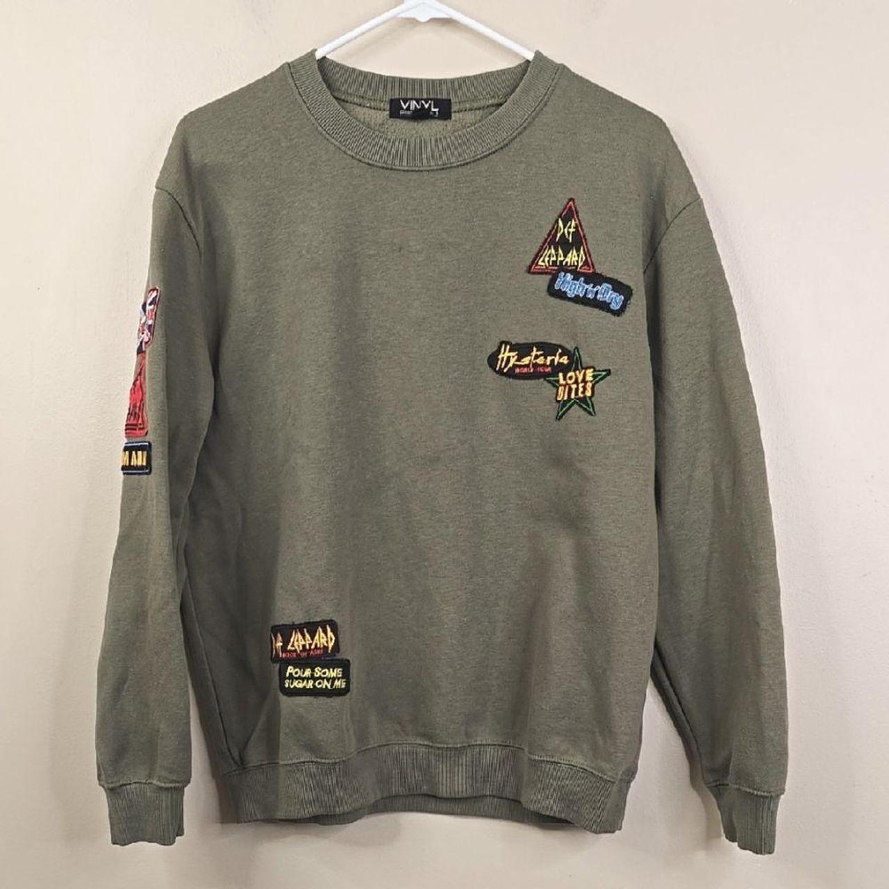 Source Unknown Men's Sweatshirt - Green - M – Vin… - image 1