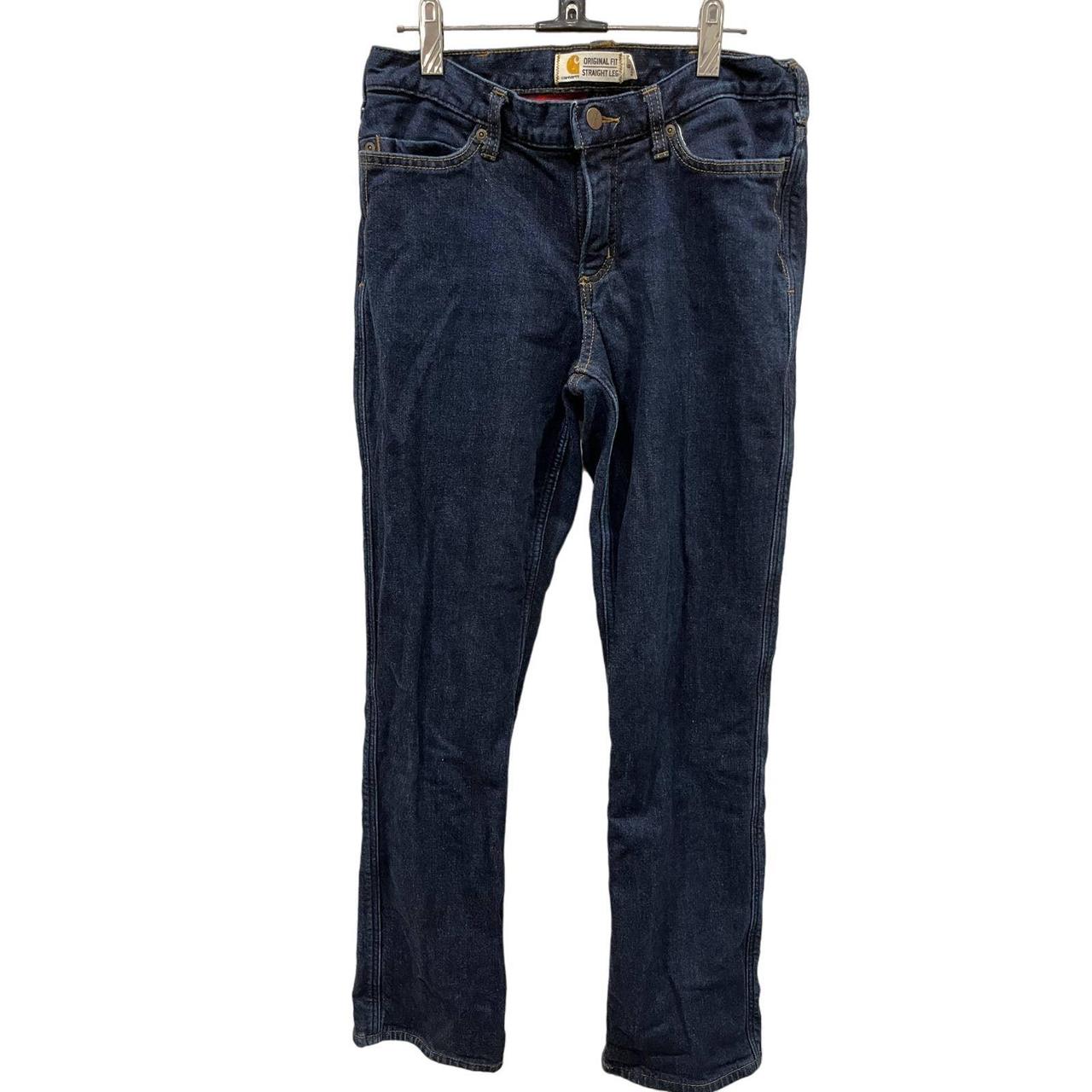 Carhartt blaine flannel hot sale lined jeans