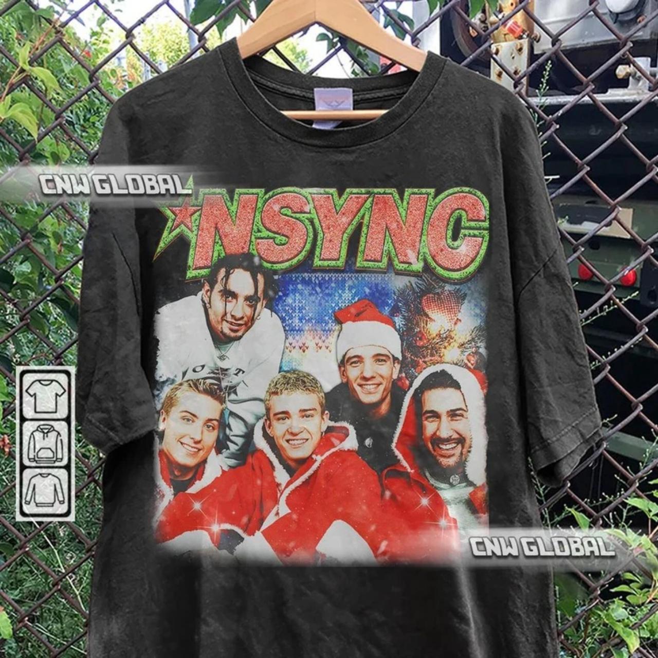 NSYNC Christmas Music Shirt, Retro NSYNC Forever... Depop