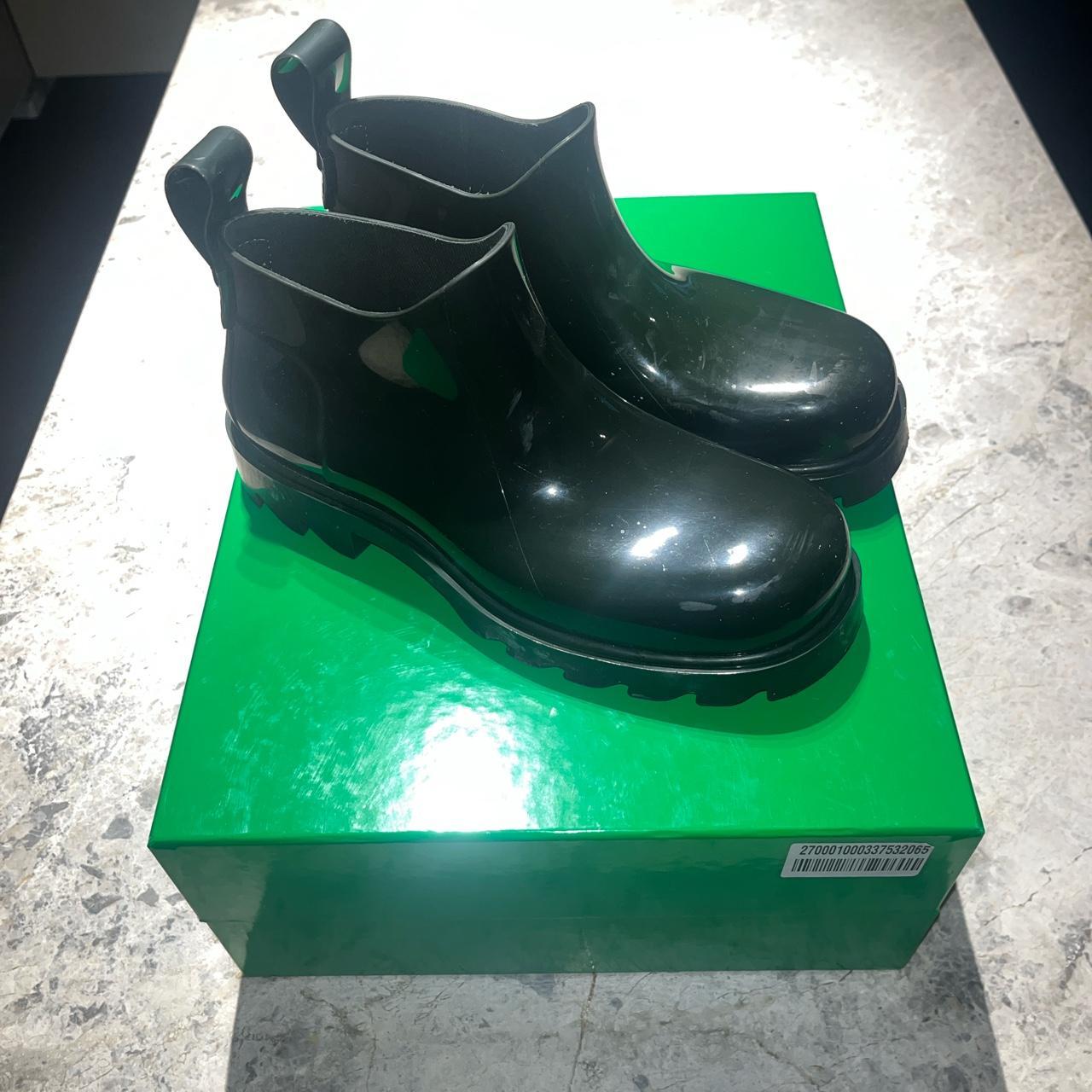 【国内正規店購入】 Bottega Veneta Stride Shoes 42 Bottega Veneta Black Stride Lace-Up Shoes Bottega Veneta