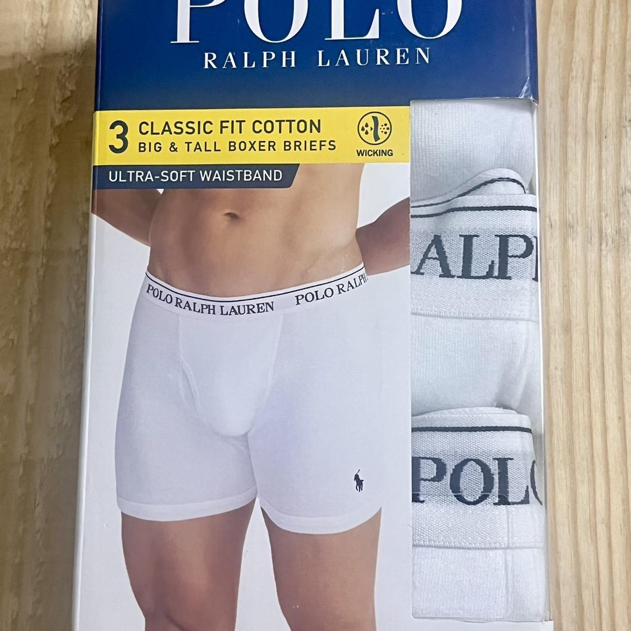 Polo Ralph Lauren Big Tall Cotton Boxer Briefs. Depop