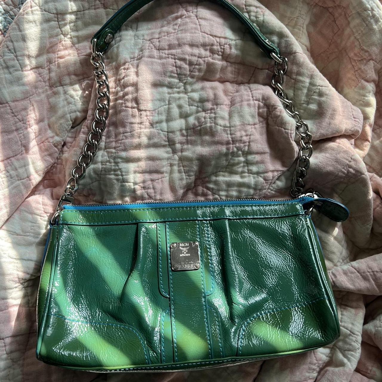 Mcm Bags In Green Emerald Green MCM Shoulder Bag In Great Depop