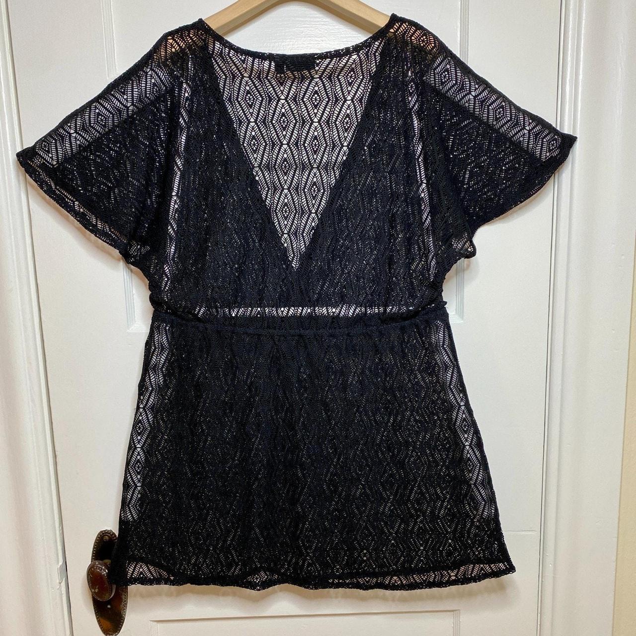 Apt. 9 Women's Top - Black - L – Apt. 9 Lace Tuni… - image 4