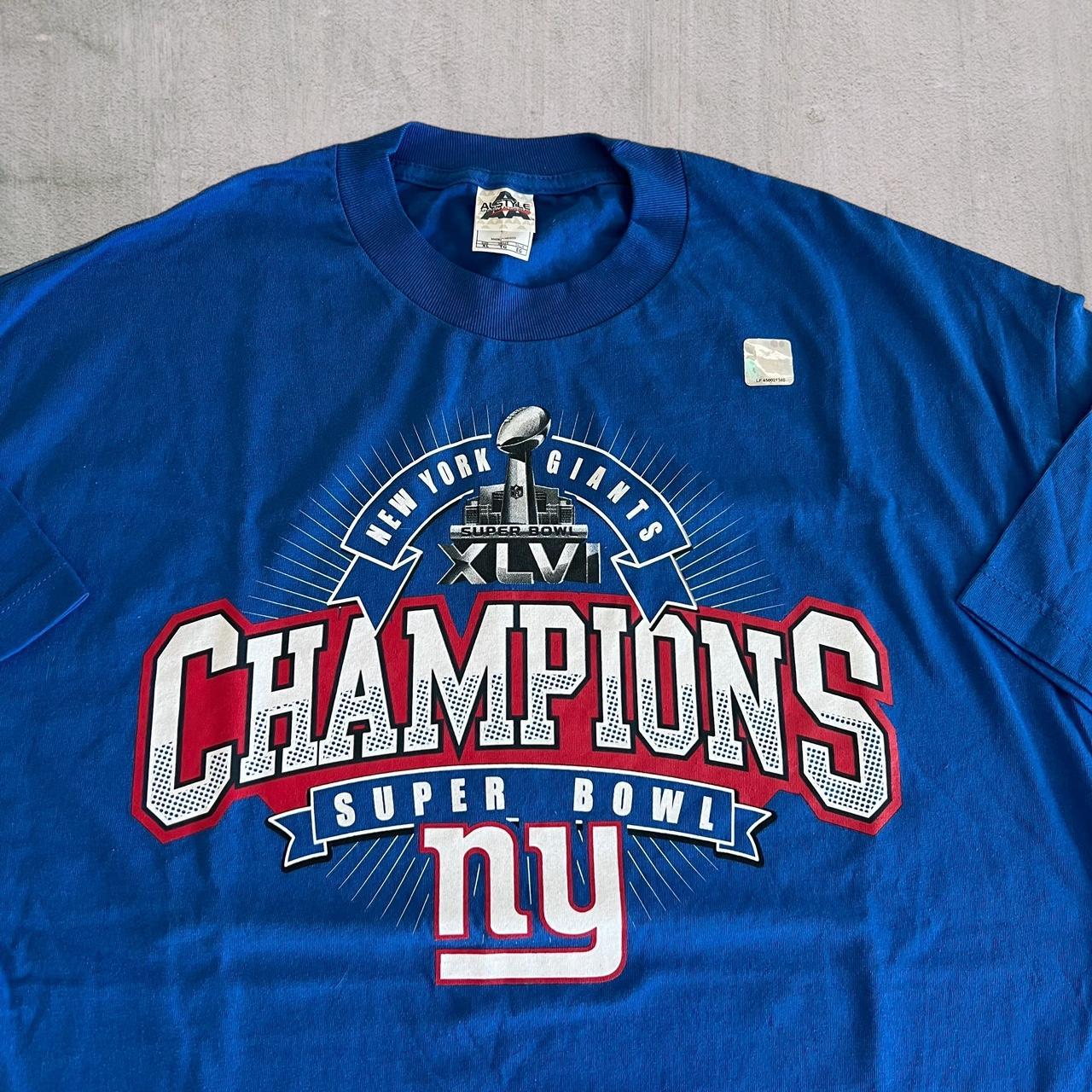 Vintage New York Giants Super Bowl Champions - Depop