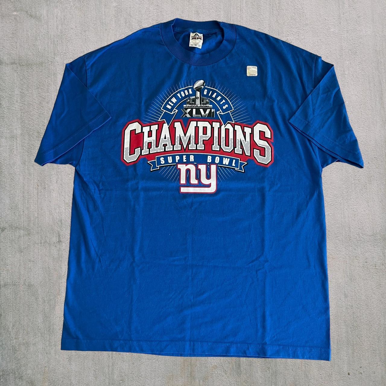 NFL Team Apparel NY Giants Super Bowl Champions long - Depop