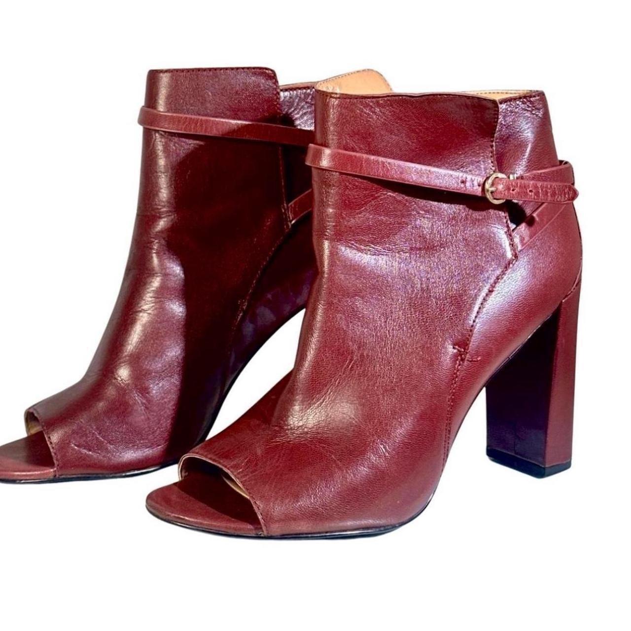 Banana republic peep toe bootie best sale