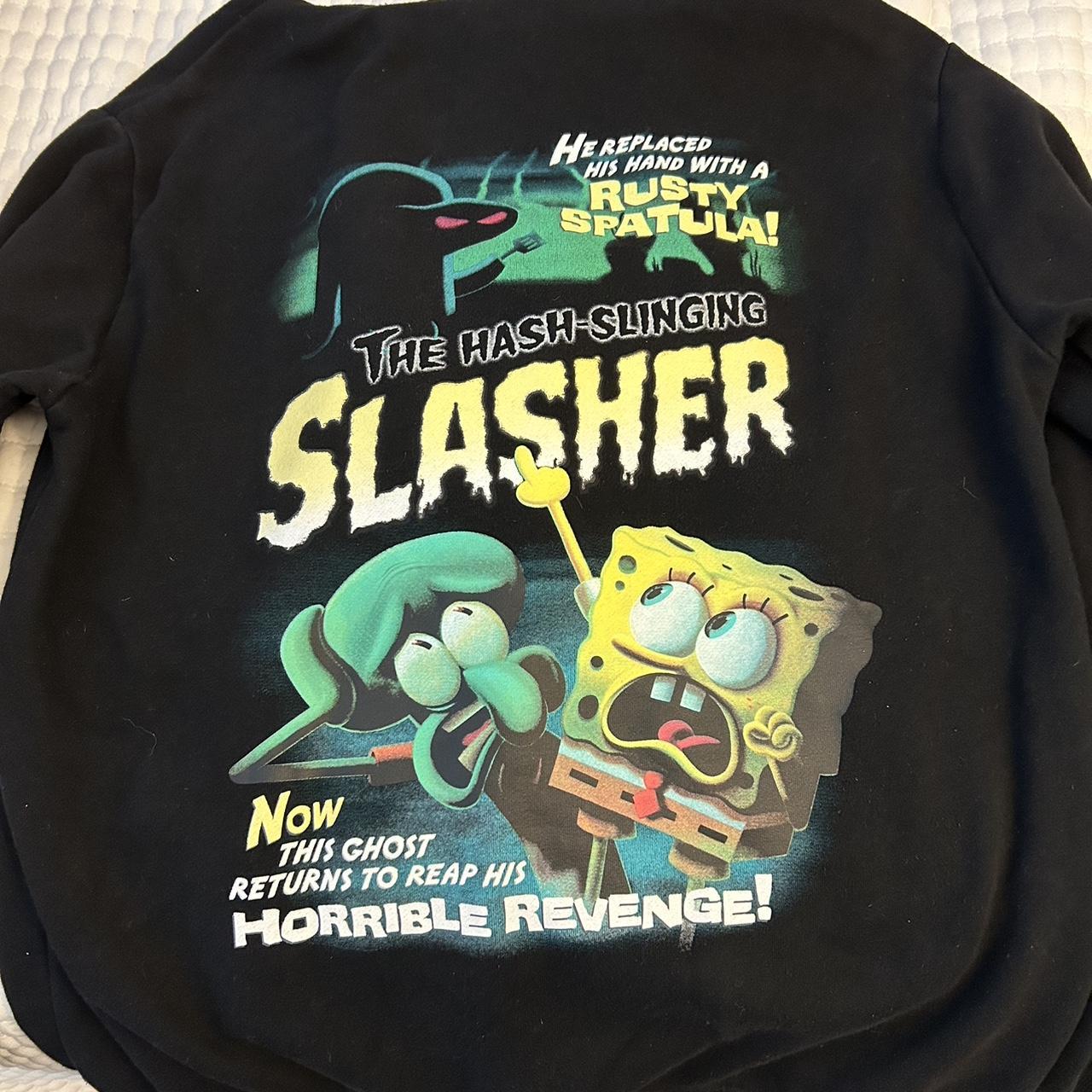 H&m spongebob hoodie discount hash slinging slasher