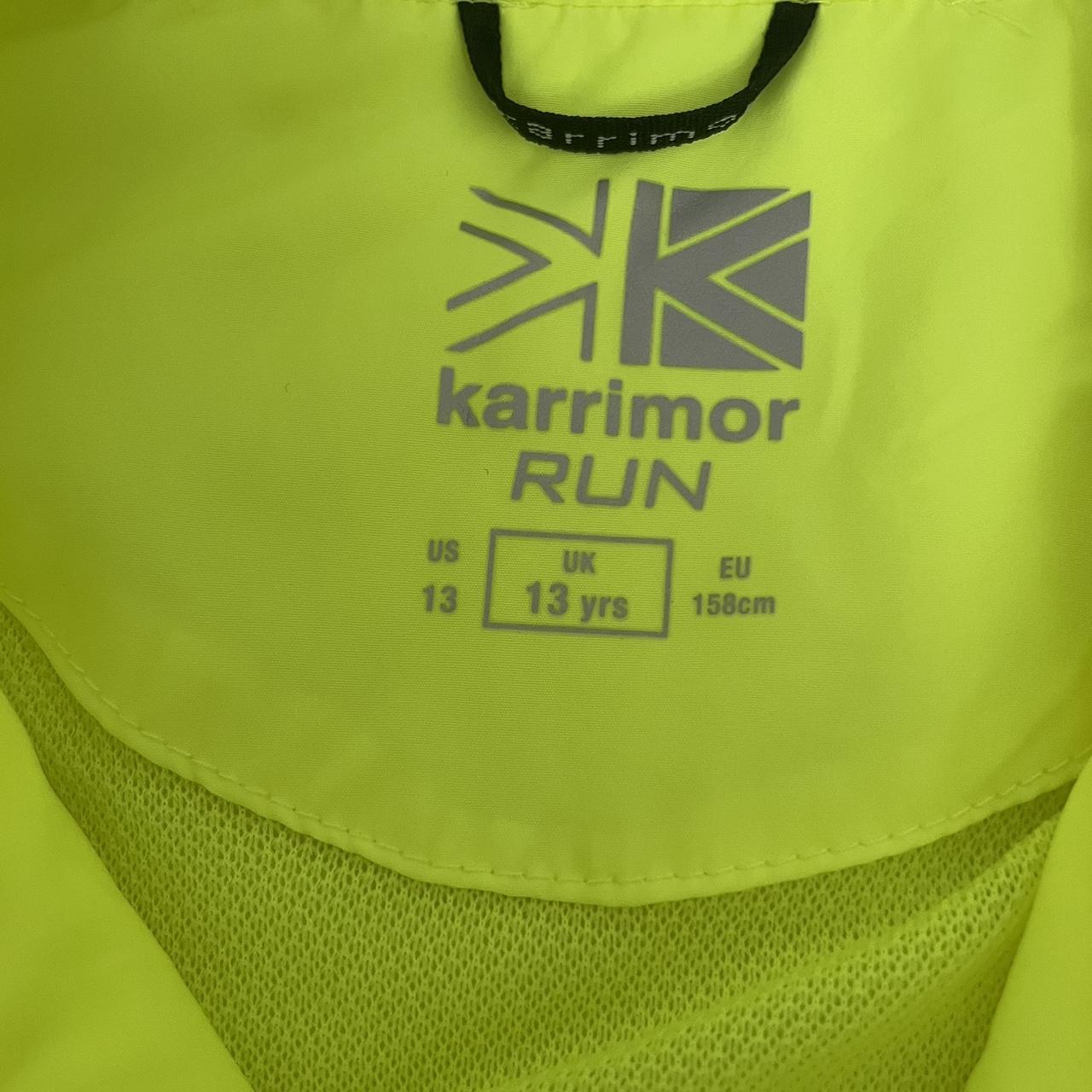 13 years, karrimor running jacket, deep mesh