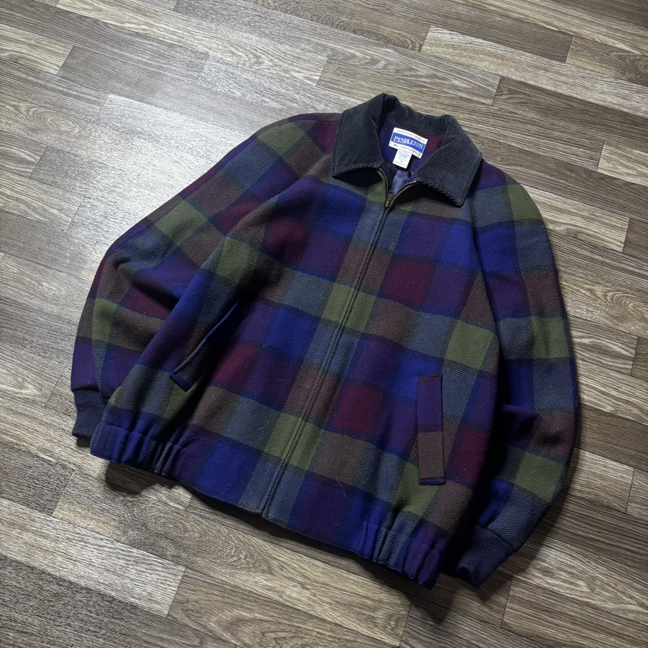 Pendleton Men's Jacket - Multi/Purple - M – Vinta… - image 3