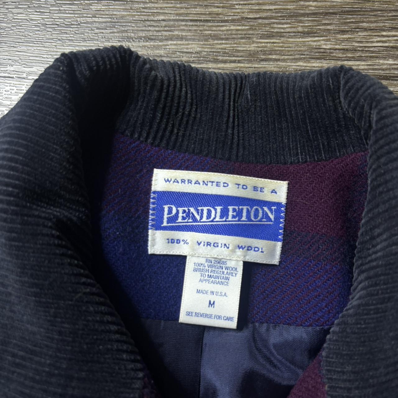 Pendleton Men's Jacket - Multi/Purple - M – Vinta… - image 6