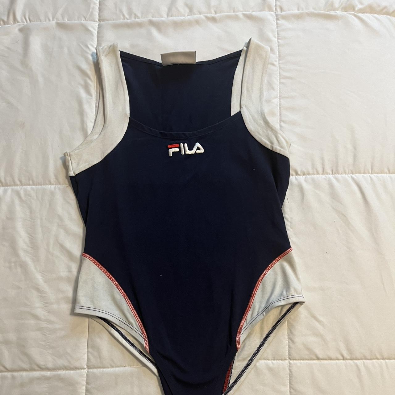 Fila bodysuit outlet red