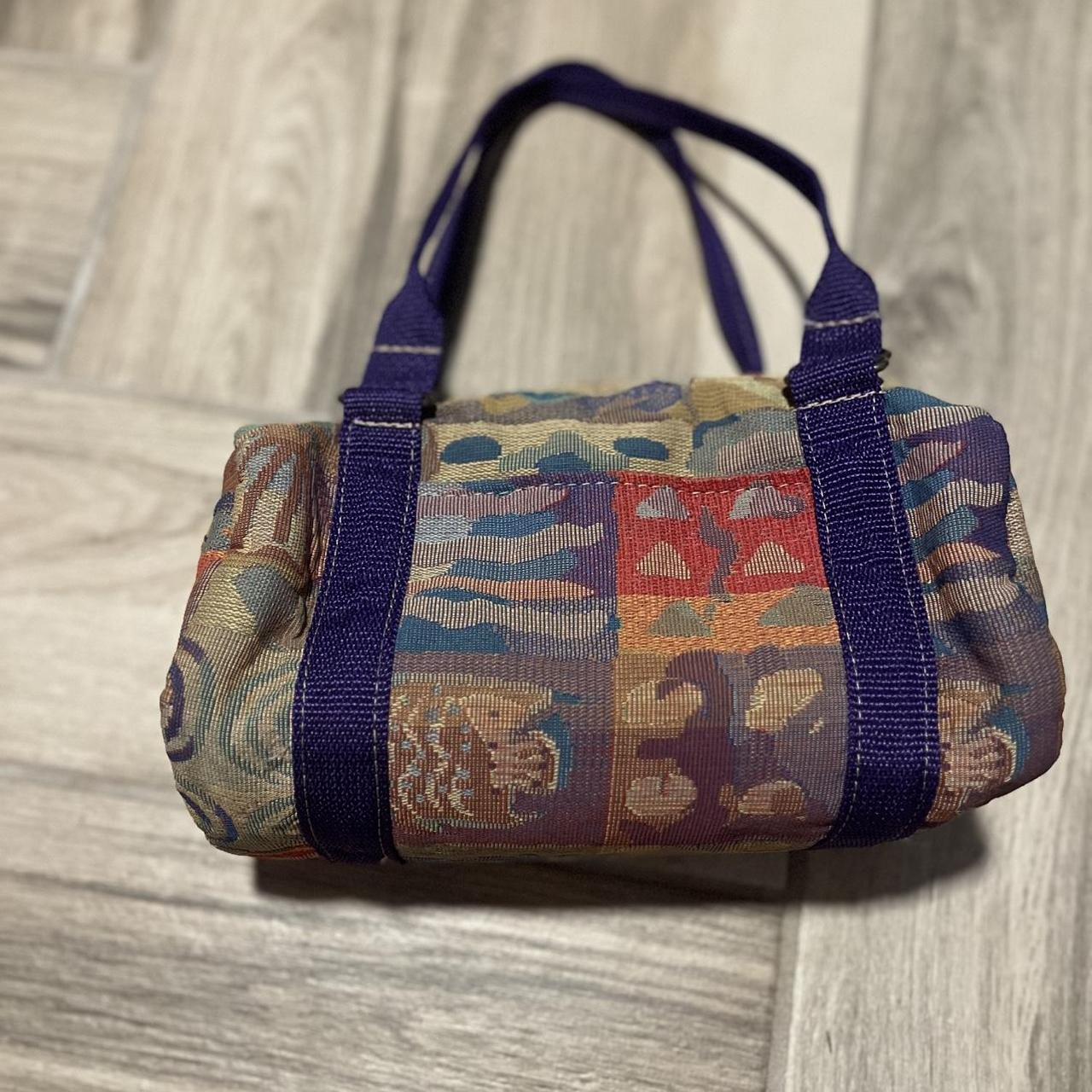 Source Unknown Women's Canvas Bag - Multi/Purple … - image 1
