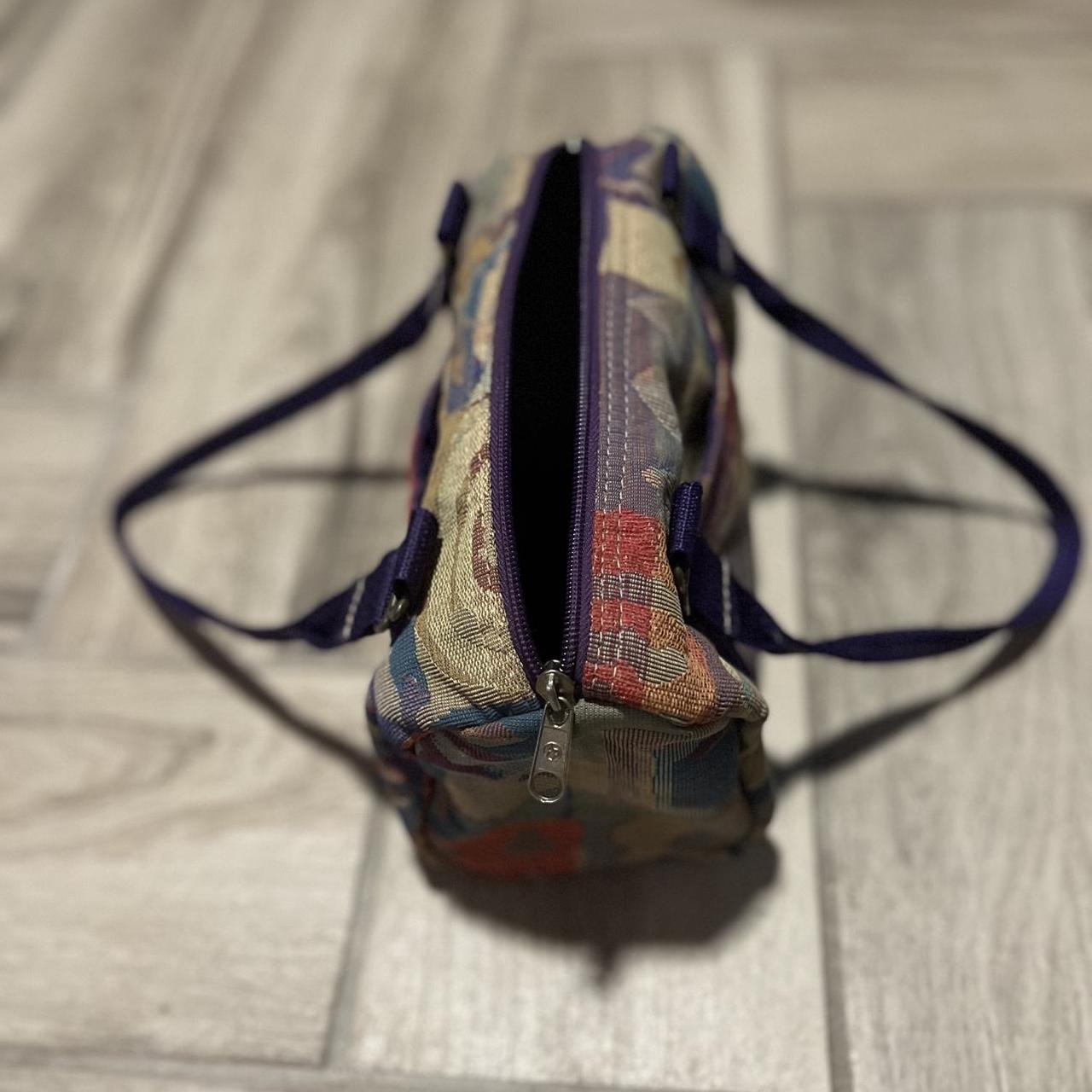 Source Unknown Women's Canvas Bag - Multi/Purple … - image 3