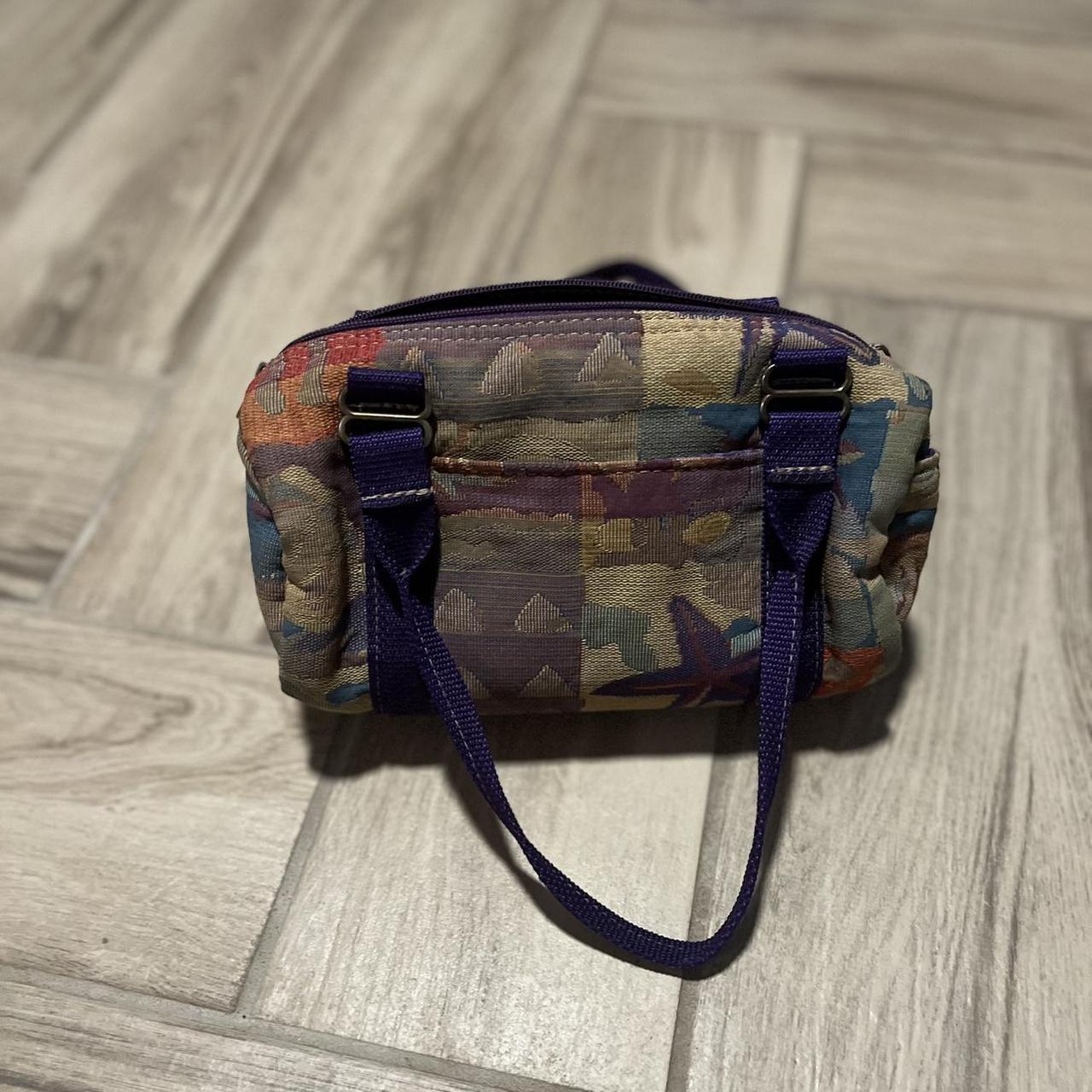 Source Unknown Women's Canvas Bag - Multi/Purple … - image 2