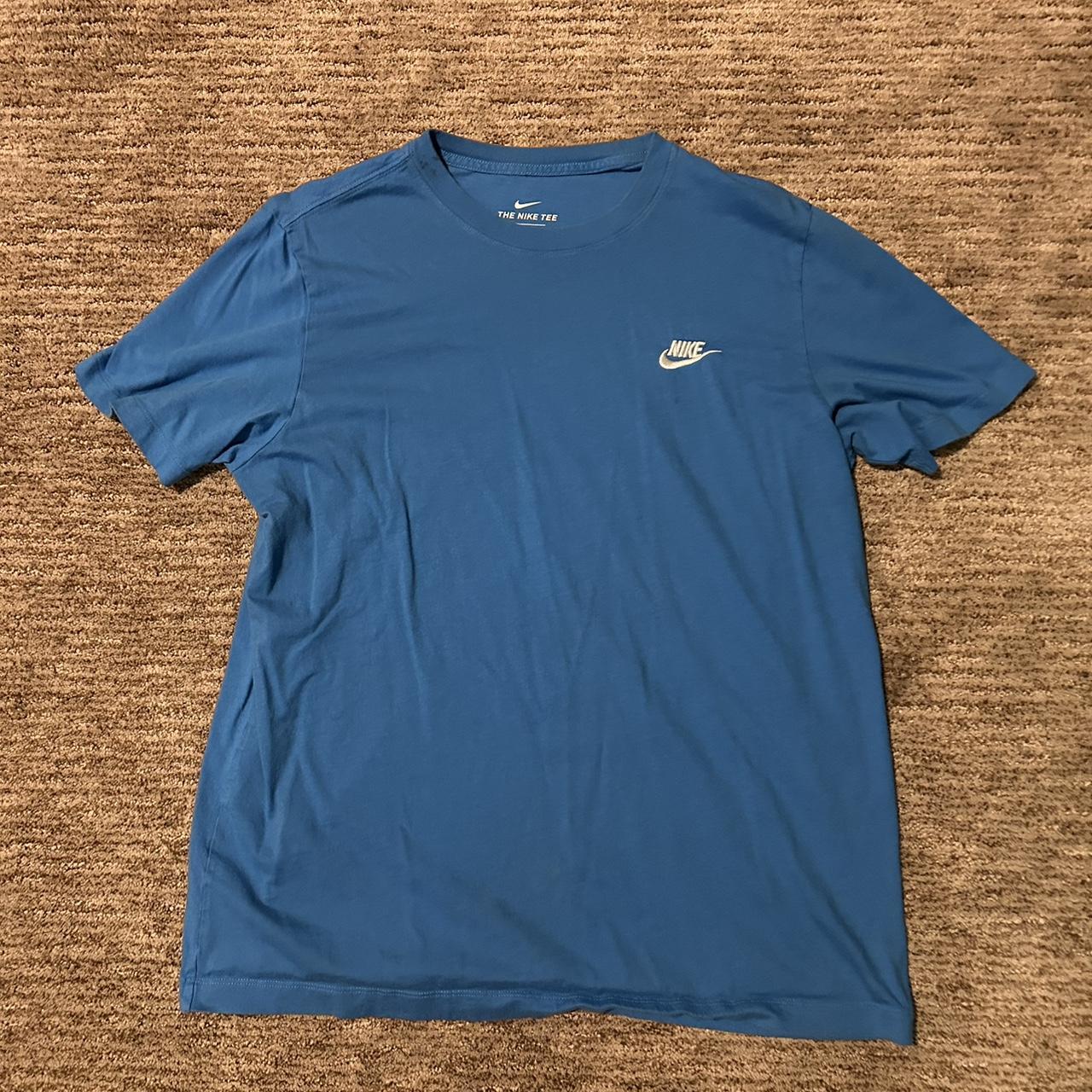 nike t shirt size
