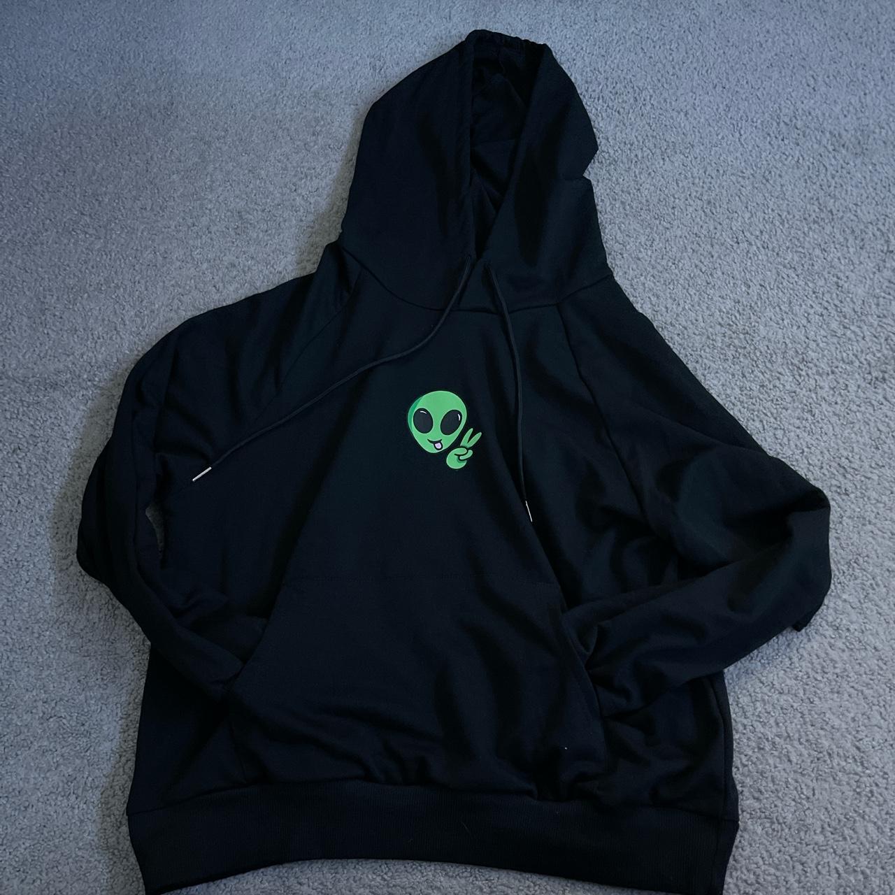 Black Alien Hoodie