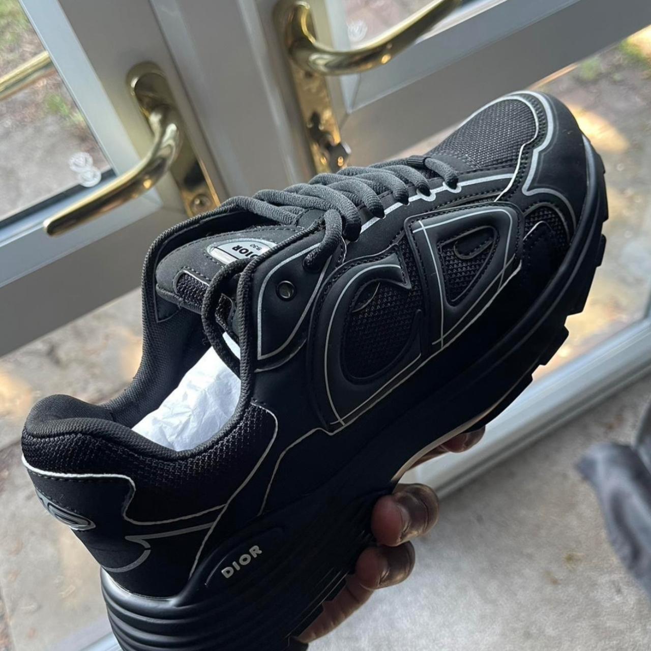 Dior B30 Triple Black Uk Size 8 Comes with dust bags... - Depop