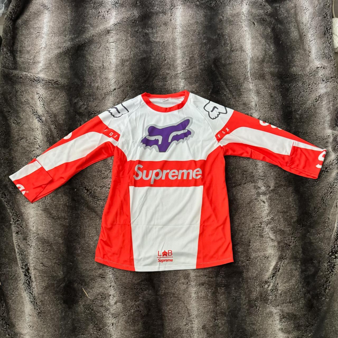 Supreme Fox Racing Jersey Size Medium #supreme... - Depop