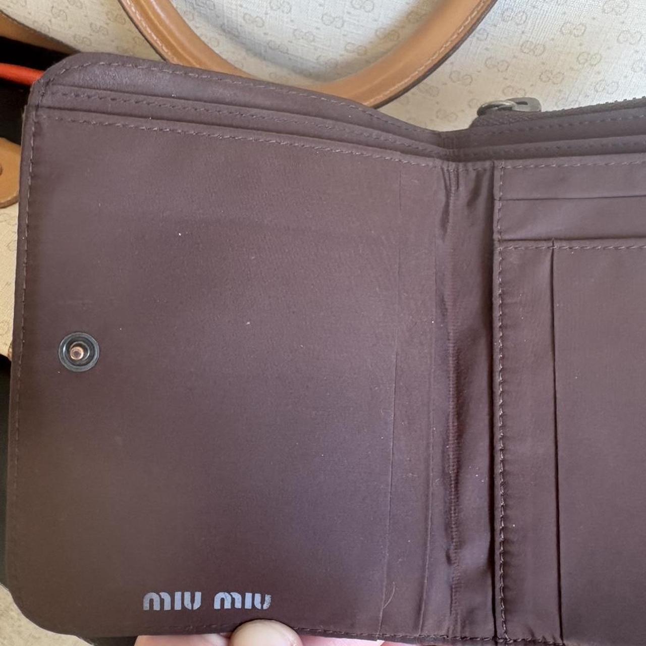 Miu Miu Women's Wallets - Brown – Brown Miu Miu p… - image 4