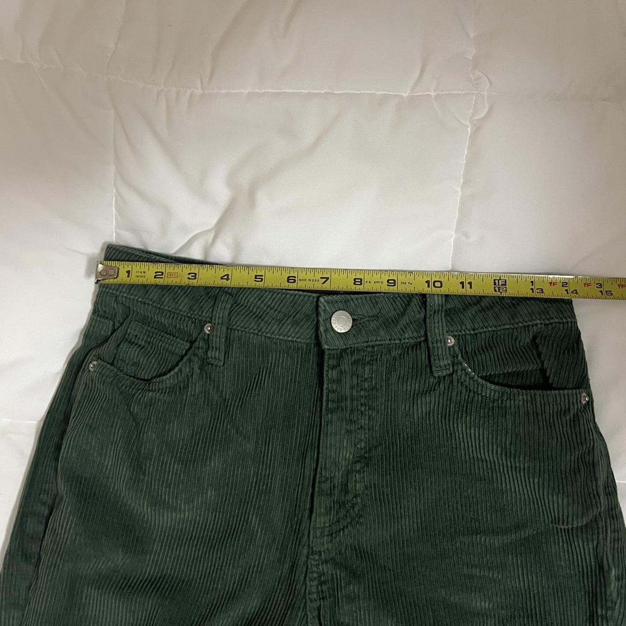 Urban Outfitters BDG Mom High-Rise Forest Green Corduroy Pants