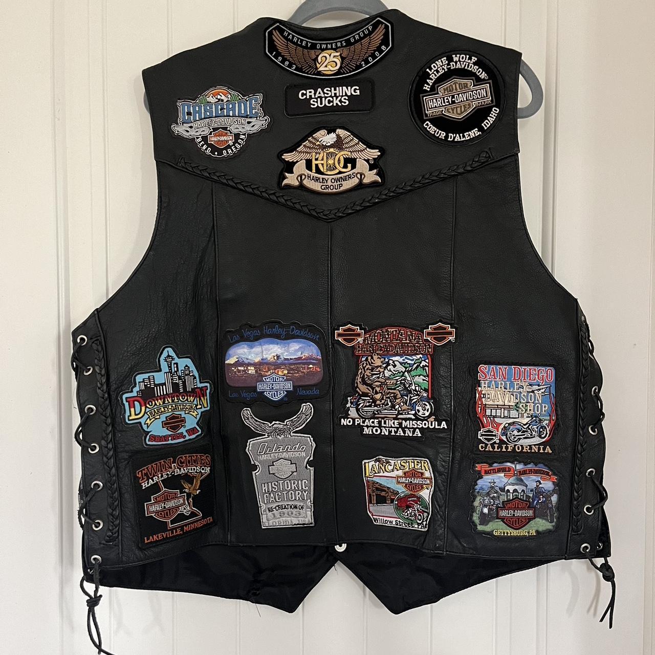 Harley Vest Patches 
