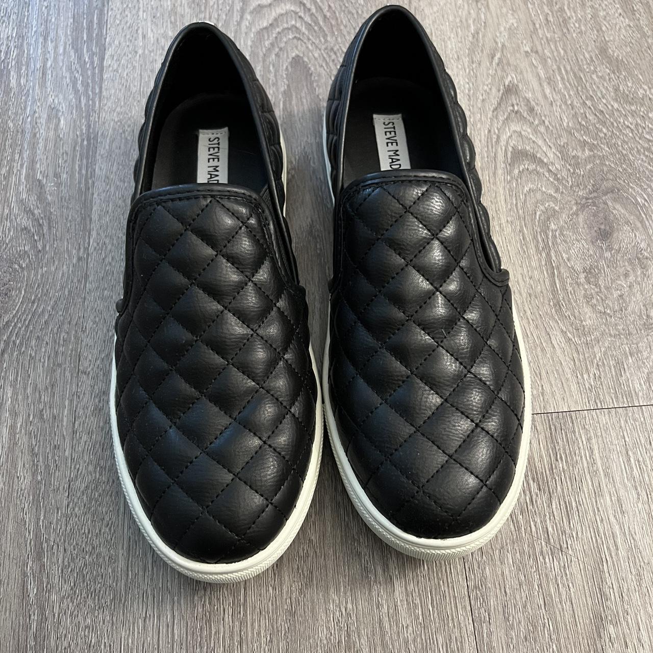 SHEIN Black Lace-Up Oxford Shoes for Women Size | Depop