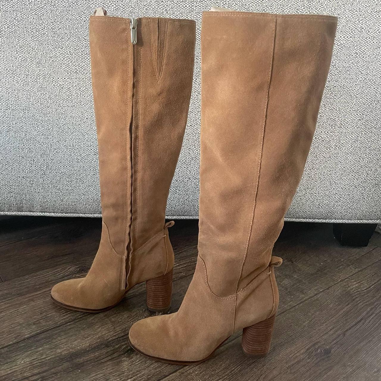 Camellia tall 2024 suede boot