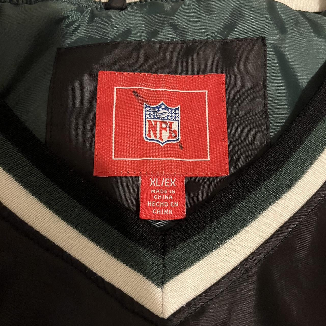 Jets Windbreaker Crewneck XL Extremely small hole as... Depop