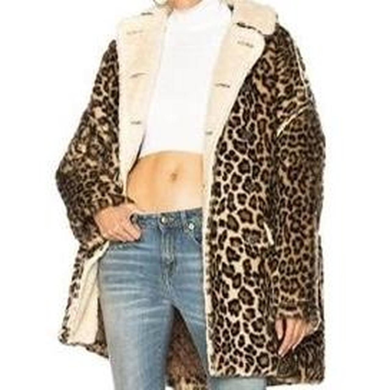 Brand new R13 leopard coat The label cut please