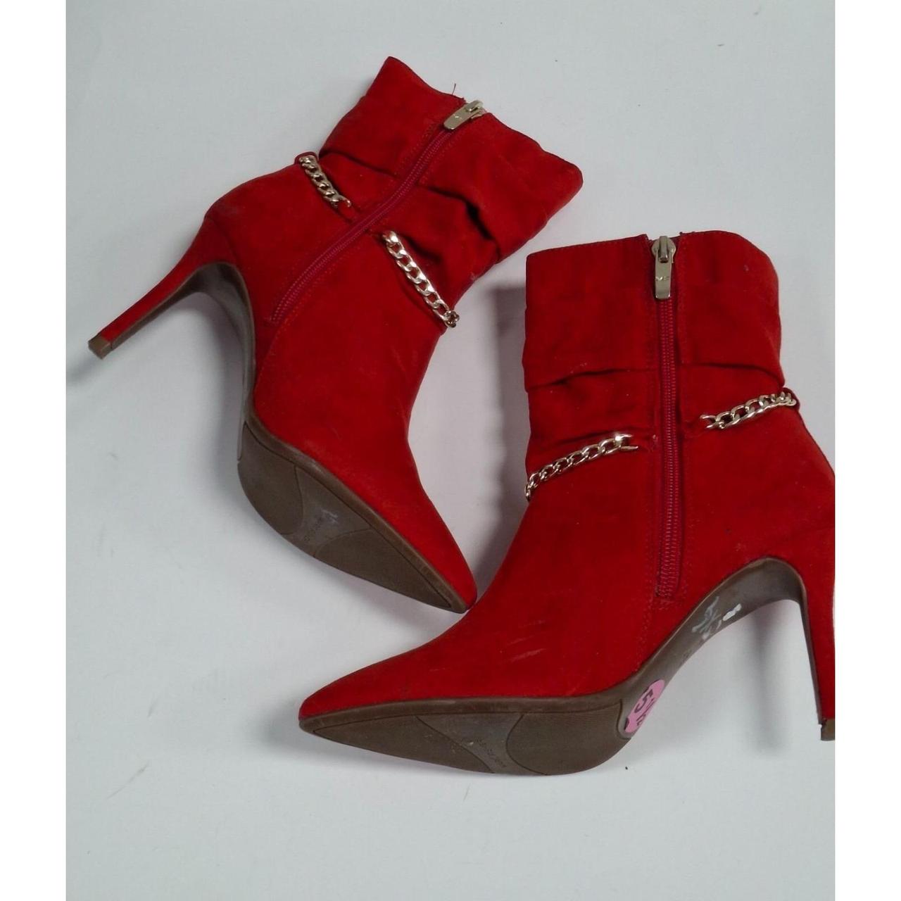 Marc Fisher Women's Boots - Red - US 5.5 – Marc F… - image 3