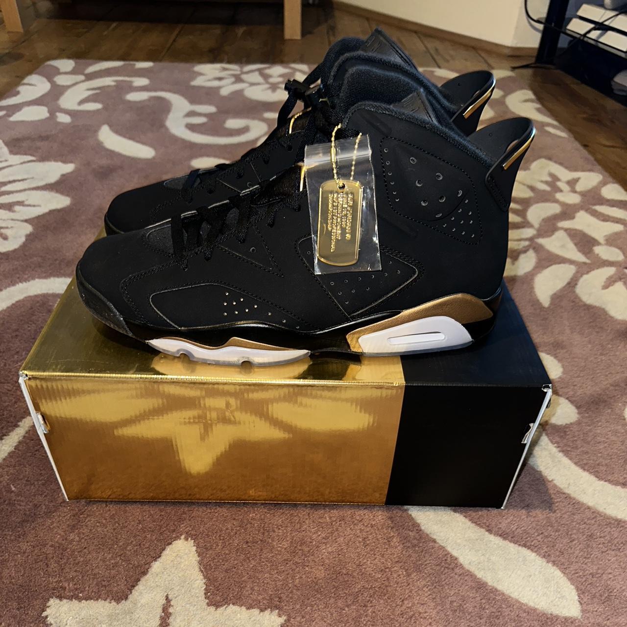 Dmp Jordans Black And Gold Black Metallic Gold Jordan Retro Black