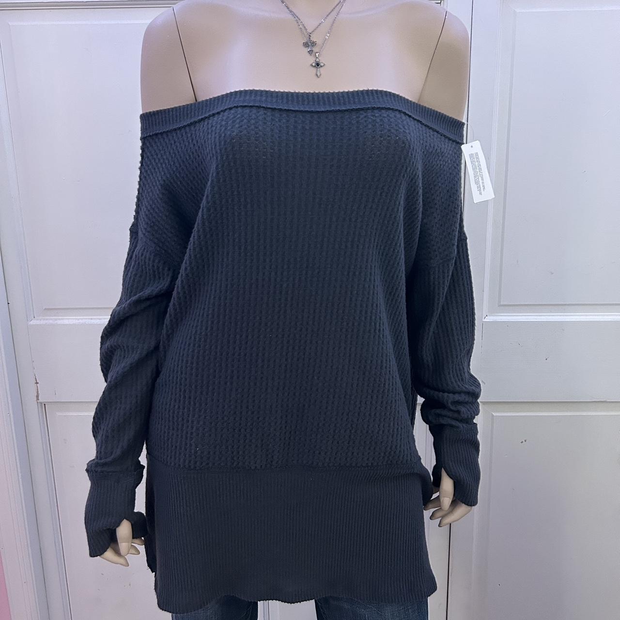 American eagle off the clearance shoulder sweater