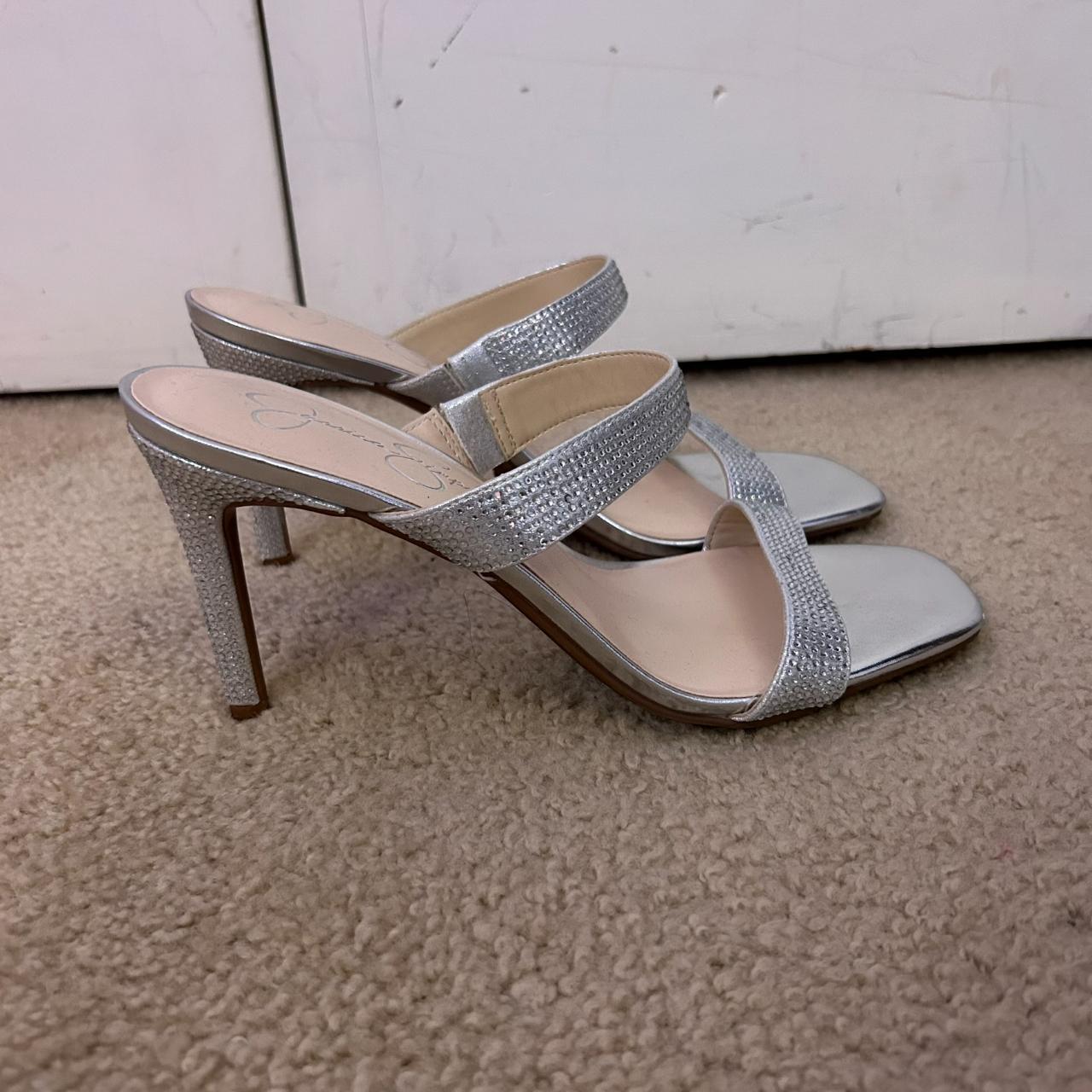 Sparkly 2000s Jessica Simpson Heels All orders ship