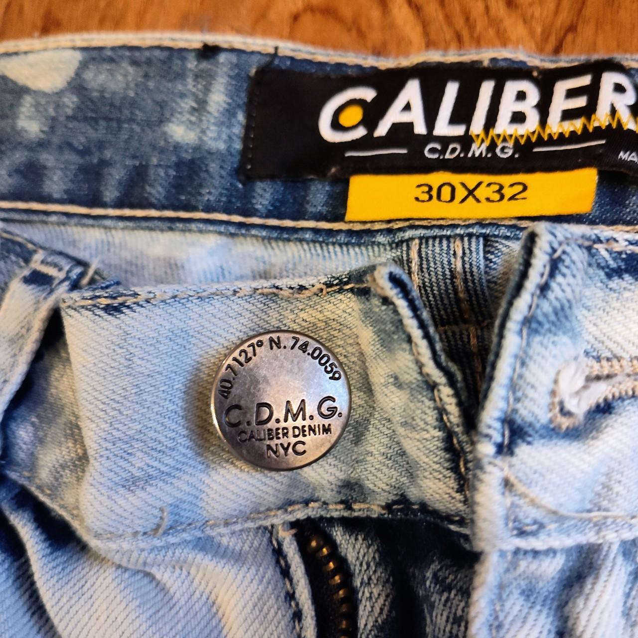 Caliber Denim outlet CDMG & Co Jeans Men's 42x34 Distressed Blue Jeans