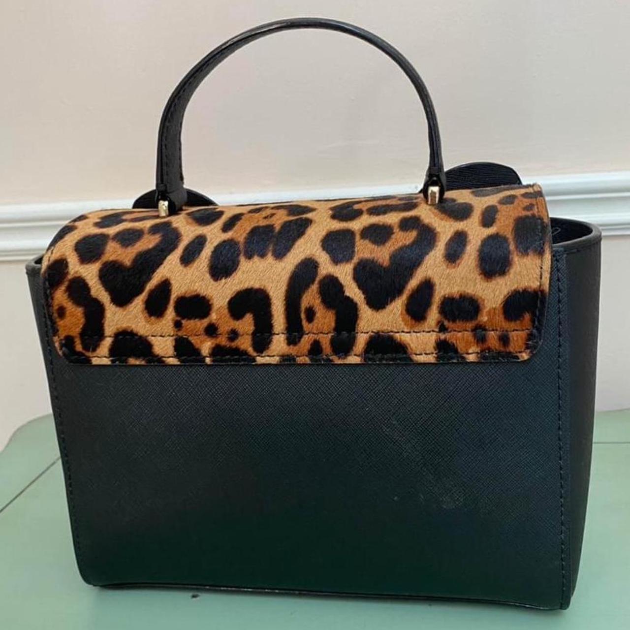 Kate Spade New York Run Wild sale Leopard Kerrie Satchel