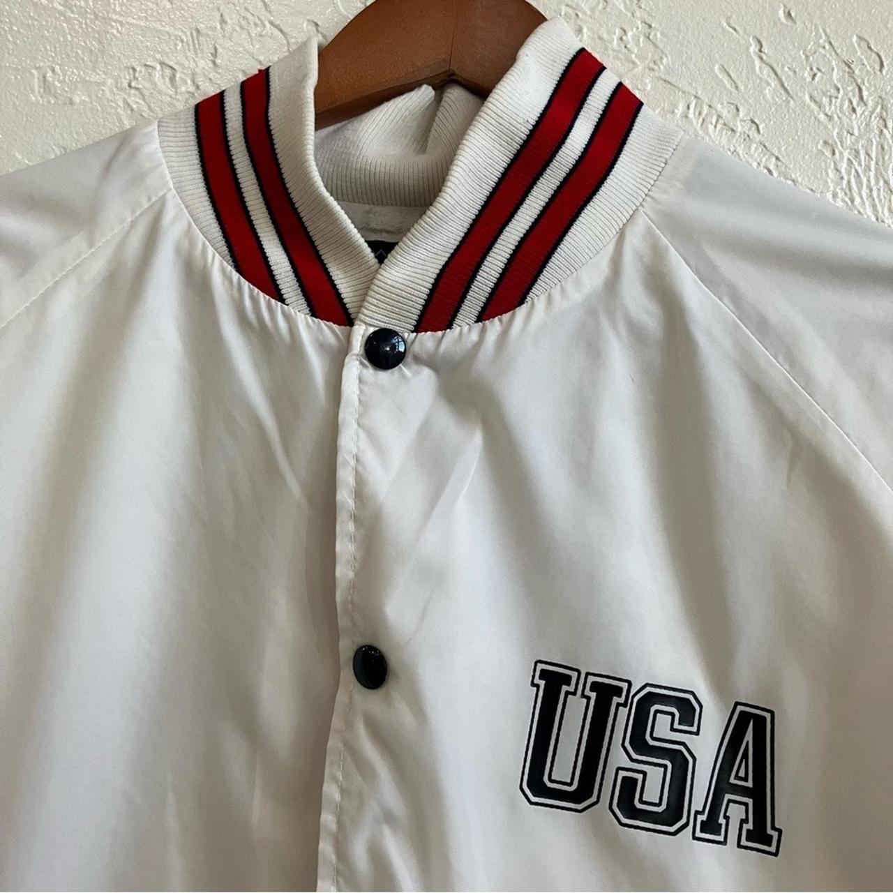 Source Unknown Men's Jacket - White/Red - XL – St… - image 3