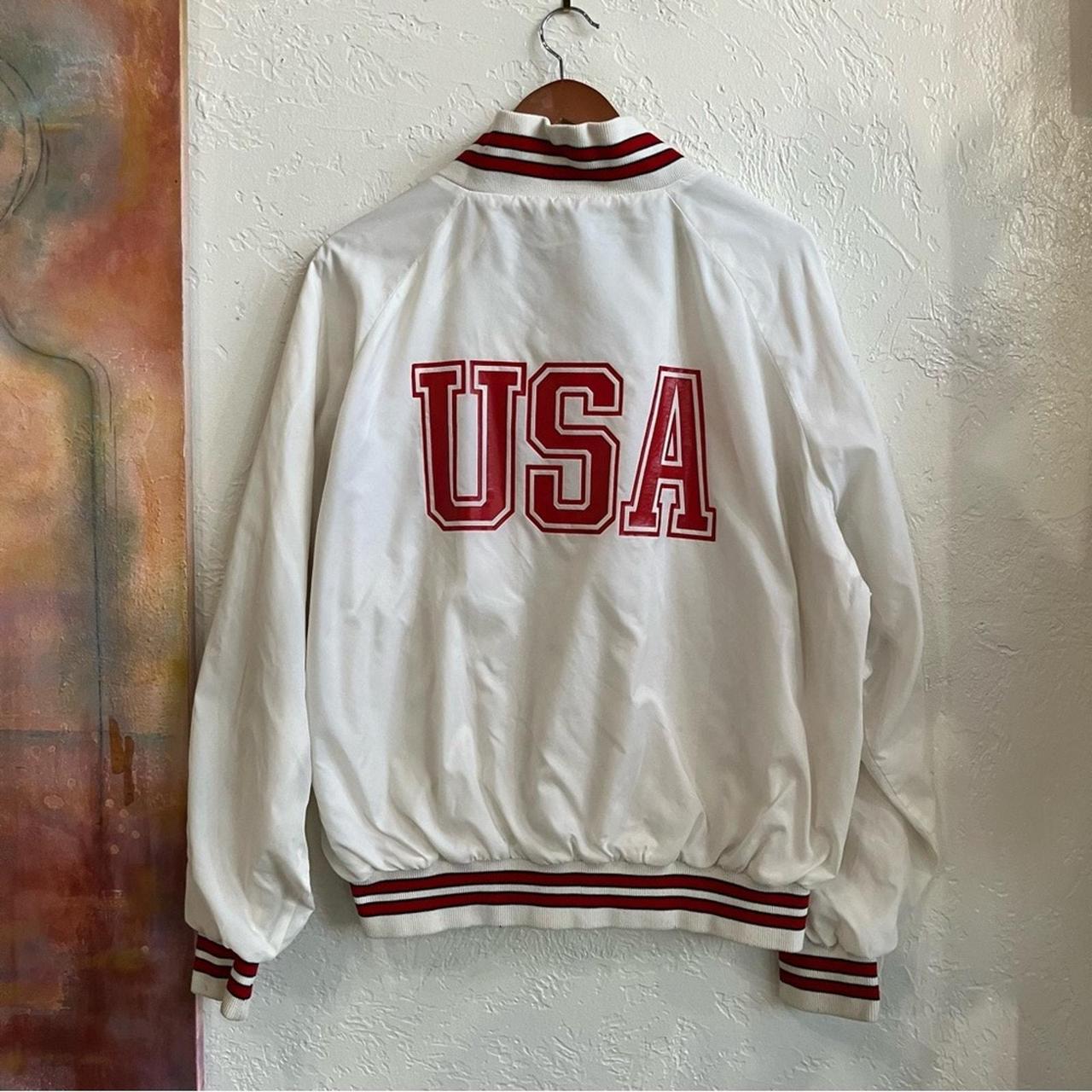 Source Unknown Men's Jacket - White/Red - XL – St… - image 7