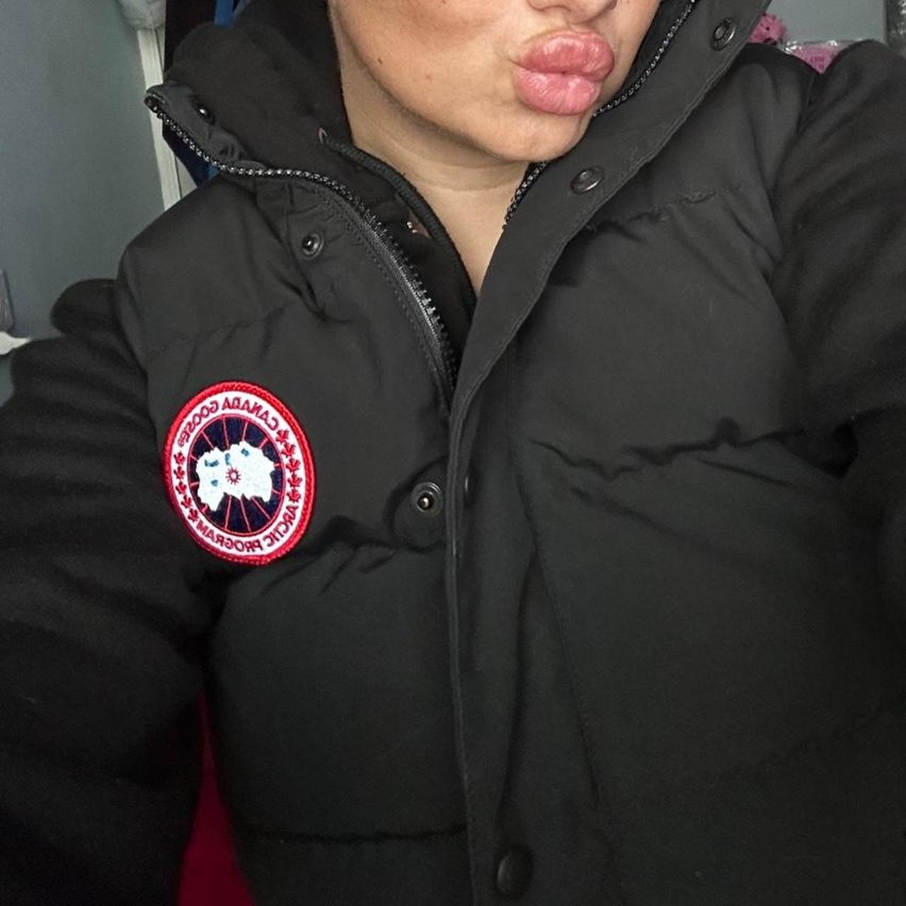 Canada goose body warmer abit too small for me - Depop