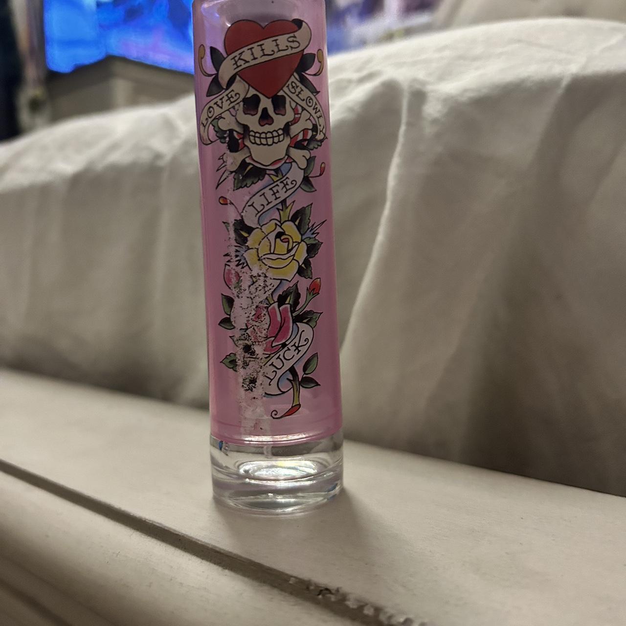 Ed hardy pink fashion bottle