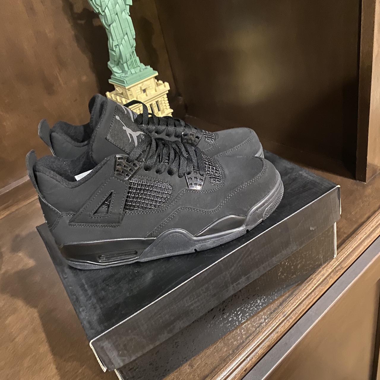 jordan black cat size 8