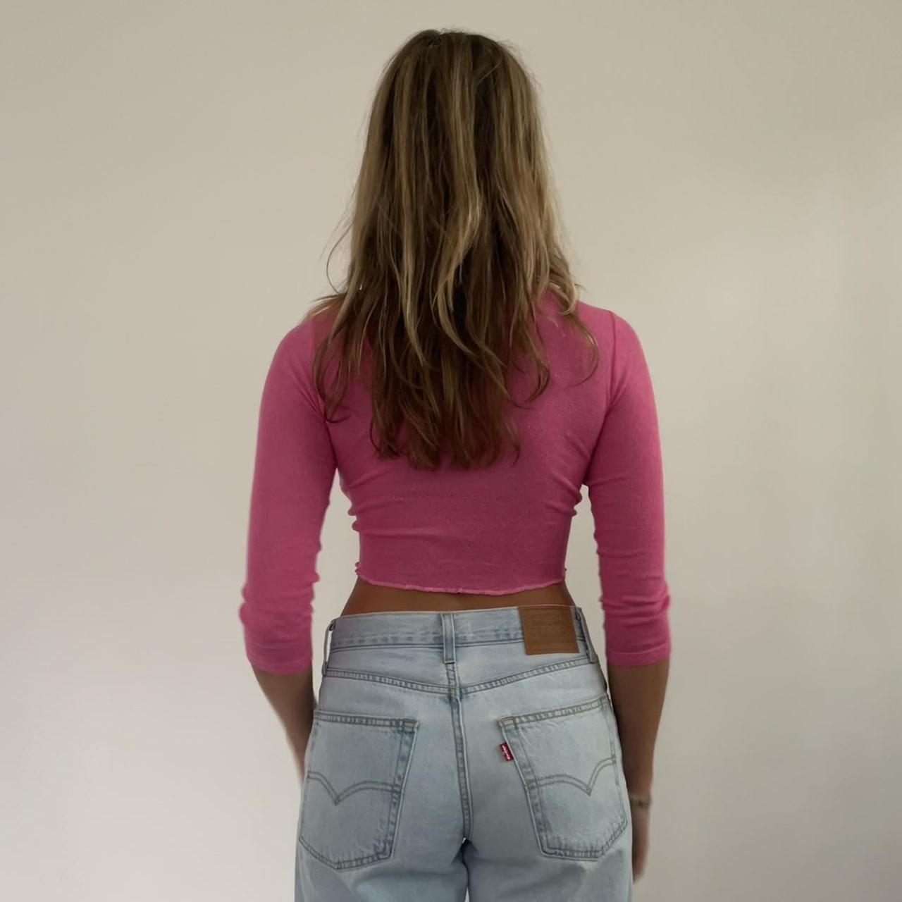 Men's Pink Cardigan Depop