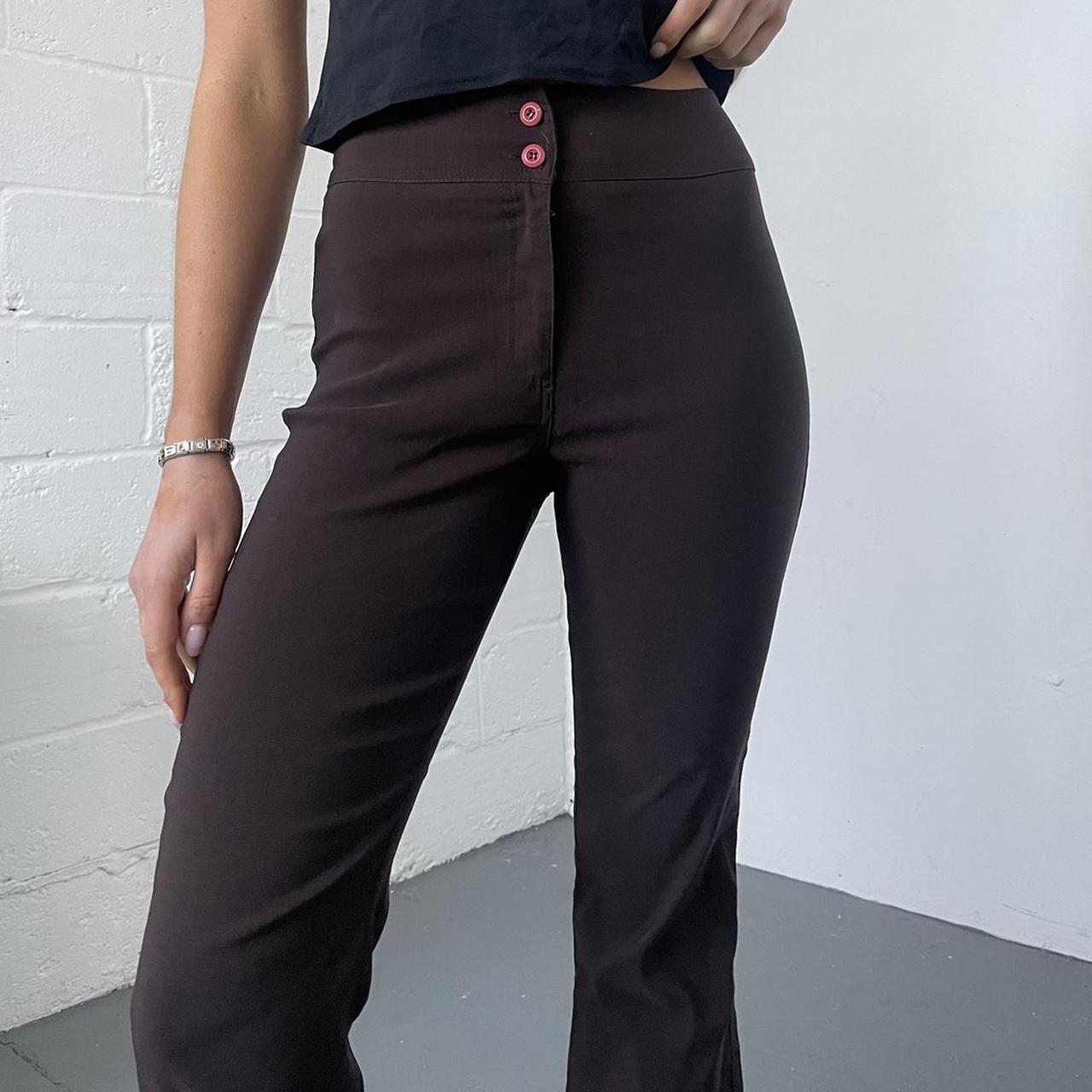 brown slinky flares