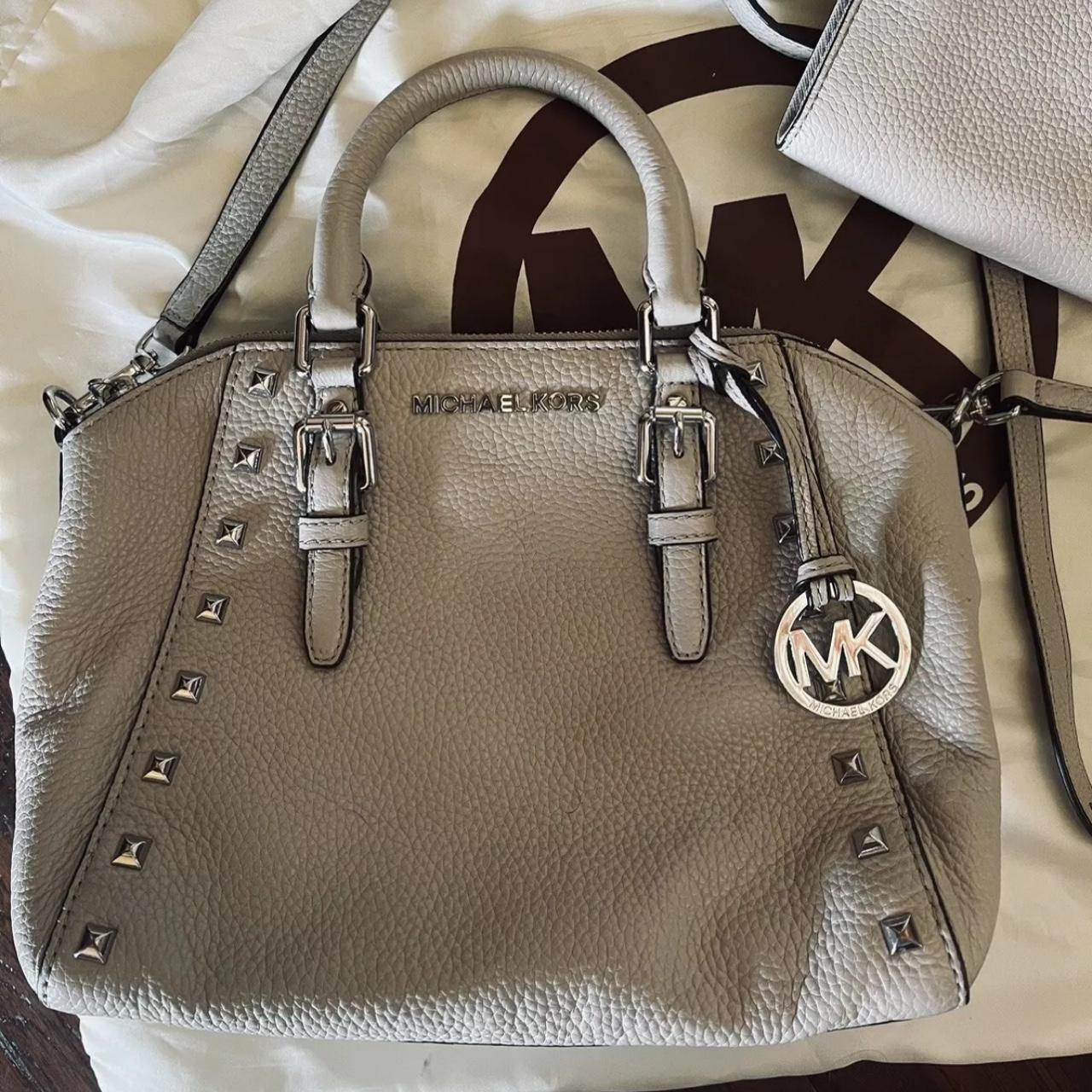 Michael Kors Studded Crossbody Purse and Matching Wallet buy