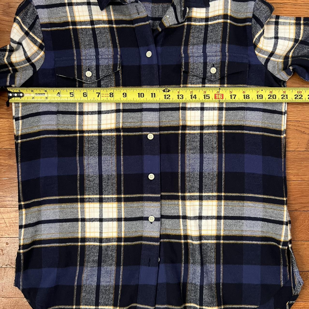 Madewell Flannel Flap-Pocket Oversized Ex-Boyfriend offers Shirt in Coltrane Plaid