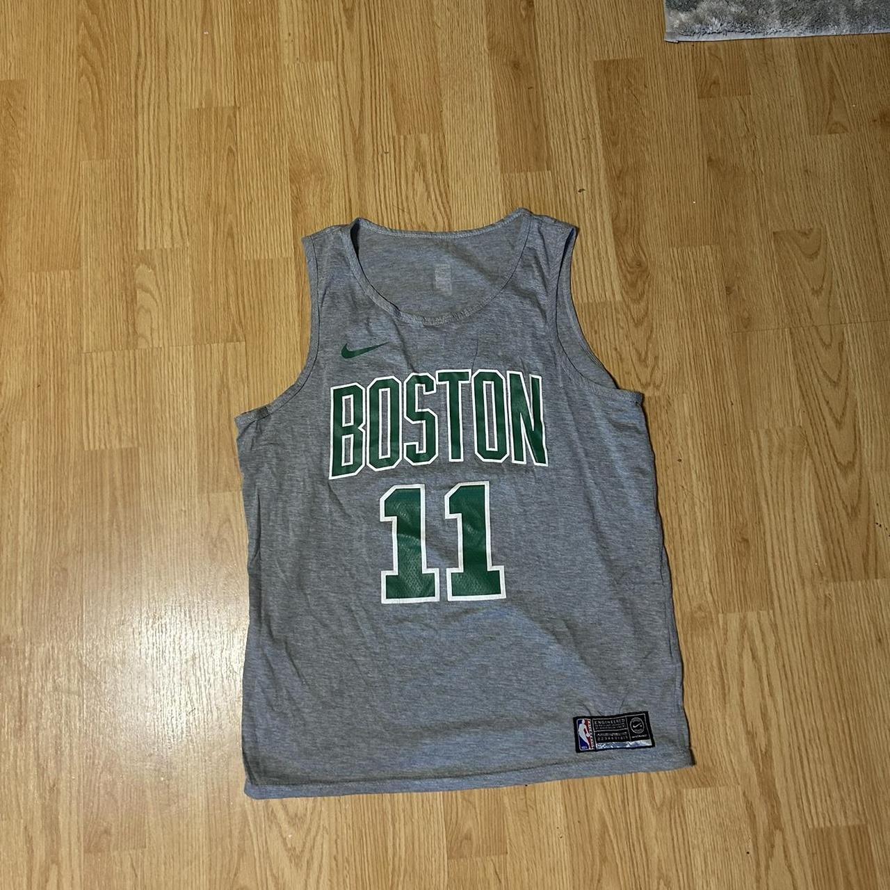 Kyrie irving celtics jersey grey online