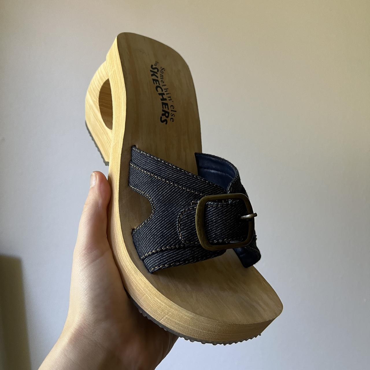 skechers y2k platform sandals. something else with